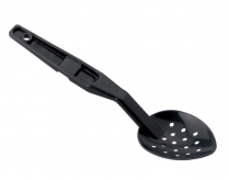 SPOP11CW Deli spoon perf 11" black