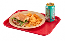 1014FF163 Tray 10x14" red