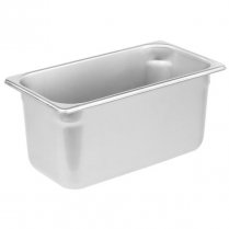 S12066 Steam table pan 1/3 size x 6", 20 ga