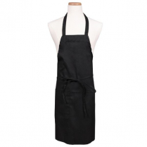 601BAC Professional bib apron w/pocket black