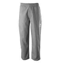 P004HT-XL EZ fit chef pants hounds tooth