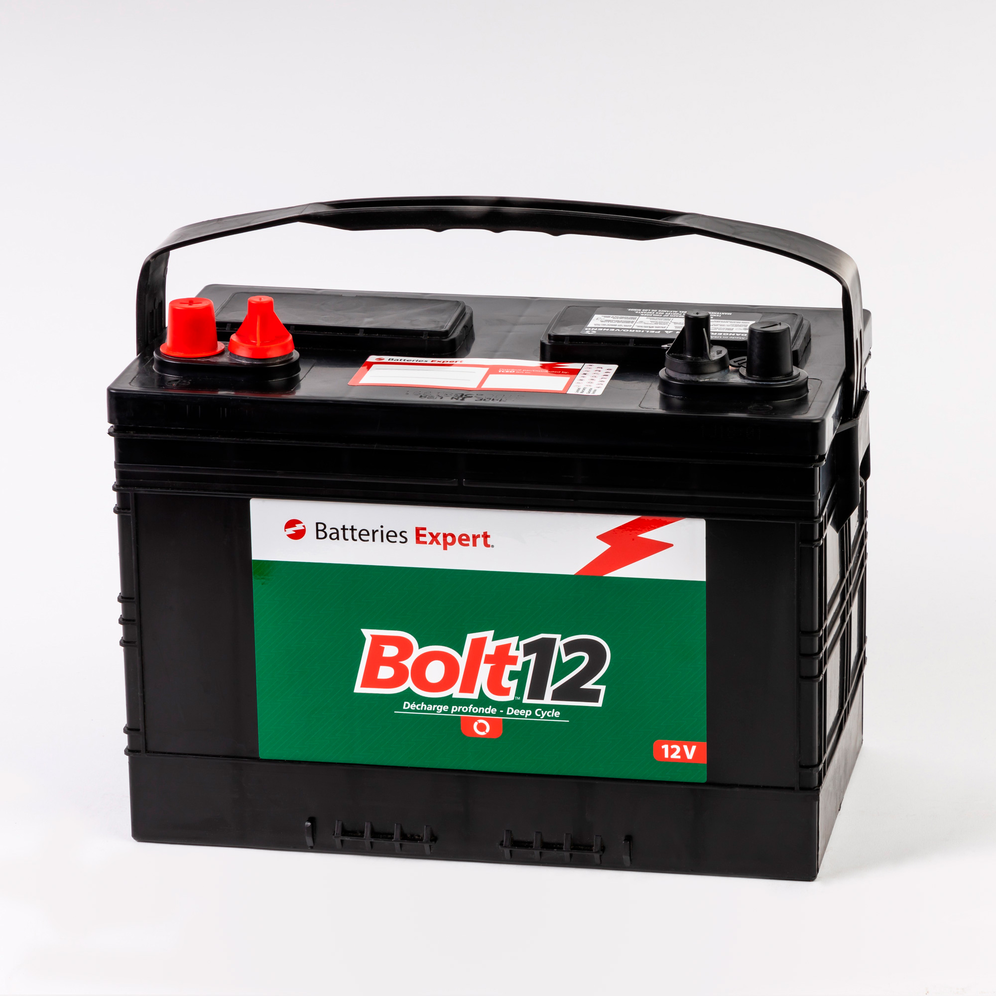 27-BOLT12 Deep Cycle Battery Gr 27M 12V 90Ah 180RC Batteries Expert