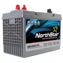 NSB-AGM31M   Batterie AGM plomb pur Gr 31M 1150CCA 1370MCA RC220 103Ah