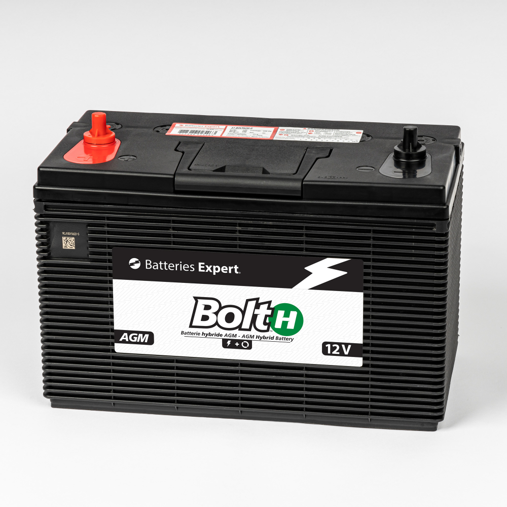 31-BOLTAGM-H Batterie AGM hybride Gr 31M 12V 1180MCA 200RC 100Ah Batteries  Expert