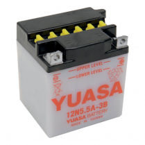 12N5.5A-3B   Batterie de sports motorisés (humide) 12V 5.5Ah 55CCA