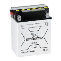 CB12C-A   Motorsports Battery (Flooded) 12V 12Ah 165CCA