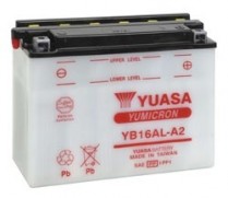 YB16AL-A2   Batterie de sports motorisés (humide) 12V 16Ah 200CCA
