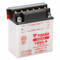 YB9A-A   Motorsports Battery (Flooded) 12V 9Ah