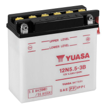 12N5.5-3B   Batterie de sports motorisés (humide) 12V 5.8Ah 55CCA