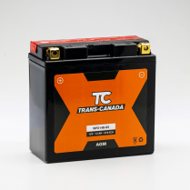 WPX14B-BS   Batterie de sports motorisés AGM 12V 13Ah 210CCA (bouteille d'acide incluse)