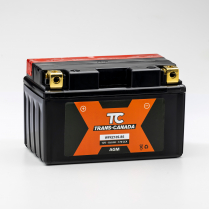 WPXZ10S-BS   Batterie de sports motorisés AGM 12V 8Ah 170CCA (bouteille d'acide incluse)