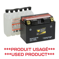 WPXZ12S-BS Batterie de sports motorisés AGM 12V 11Ah 210CCA (bouteille d'acide incluse)