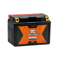 WPXZ14S-BS   Batterie de sports motorisés AGM 12V 10Ah 210CCA (bouteille d'acide incluse)