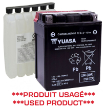 YTX14AH-BS Motorsports Battery AGM 12V 12Ah 210CCA (Acid Bottle Supplied)