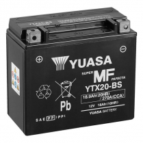 YTX20-BS   Motorsports Battery AGM 12V 18Ah 270CCA (Acid Bottle Supplied)