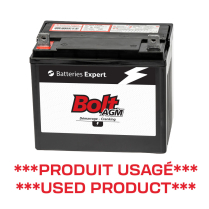 U1-BOLTAGM-220 Batterie de démarrage AGM Groupe U1 12V 16Ah 220CCA