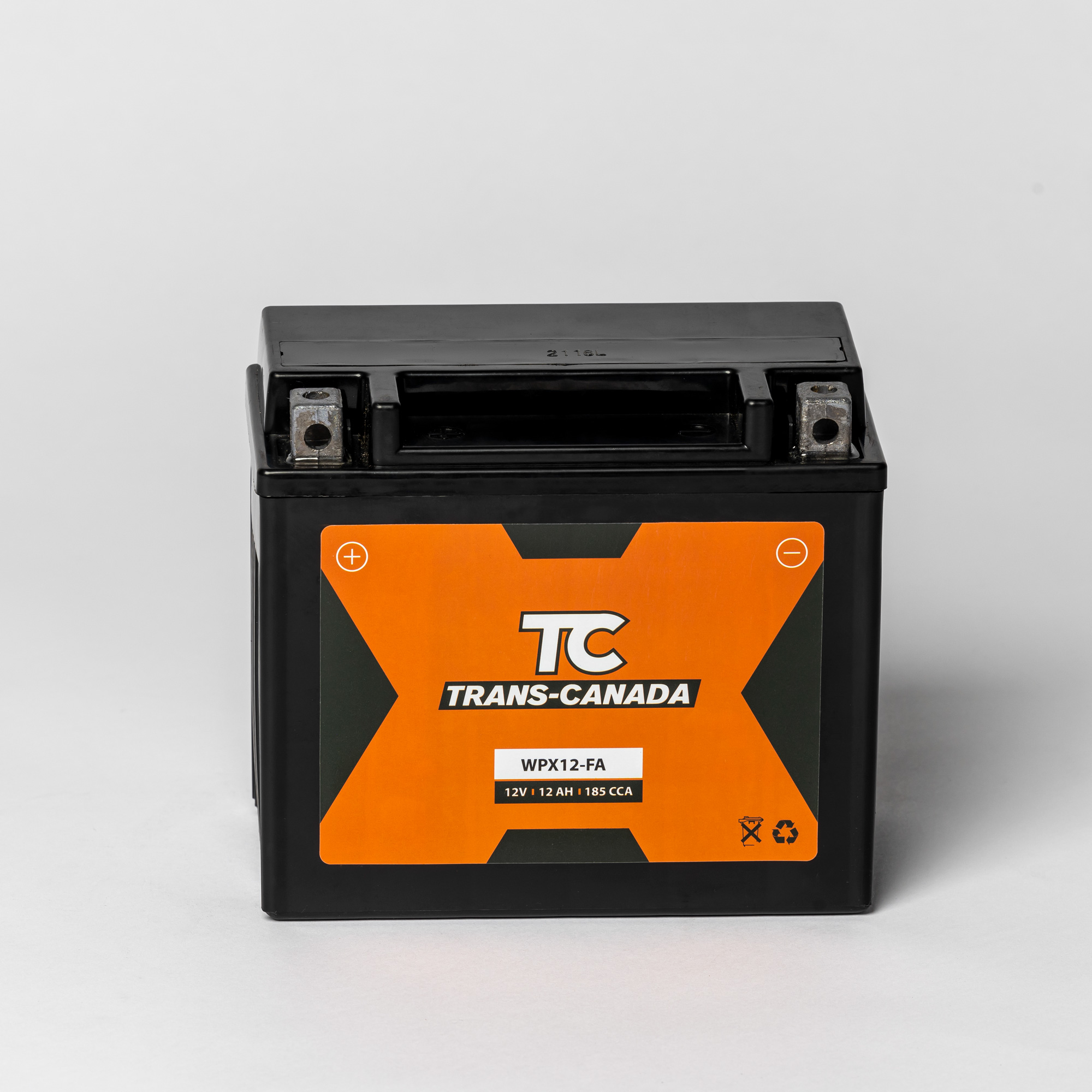 WPX12-FA Batterie de sports motorisés AGM 12V 10Ah 185CCA (activée