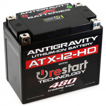 AG-ATX12-HD-RS   Motorsports Battery Li-Ion 12V 8Ah 480CA