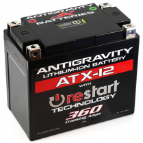 AG-ATX12-RS   Motorsports Battery Li-Ion 12.8V 360CA Restart