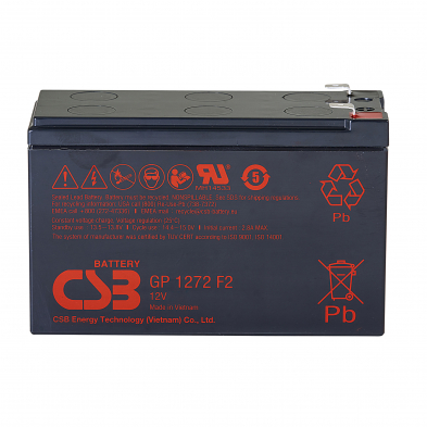 UPS123607F2 AGM Battery 12V 7Ah Batteries Expert