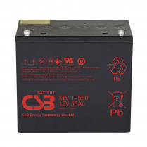 XTV12550   AGM Battery Gr 22NF 12V 55Ah