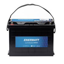 EWLI-12V1280  Batterie LiFePO4 12V 100Ah 1C Bluetooth et chauffante