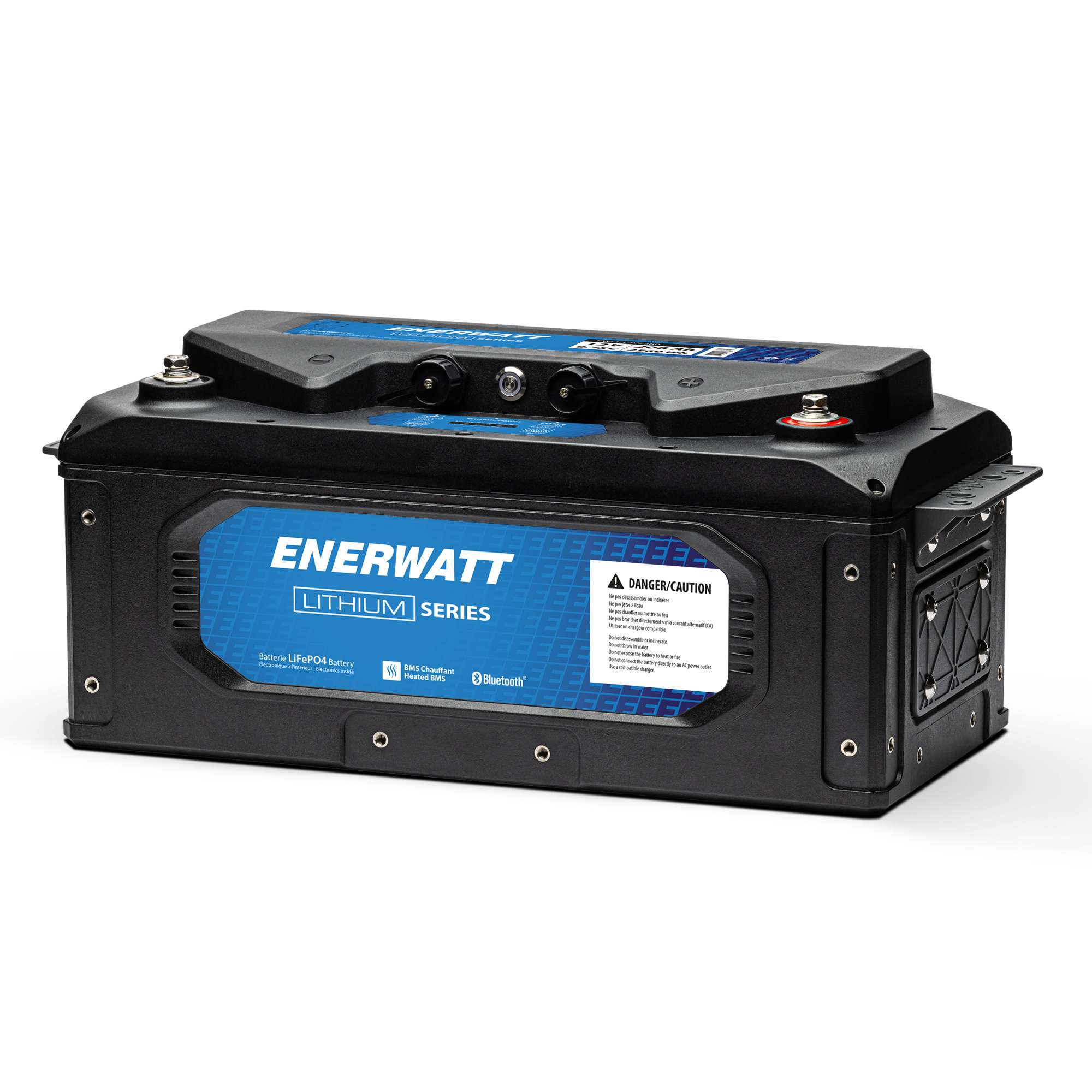 EWLI-12V2560 Batterie LiFePO4 12V 200Ah 0.75C Bluetooth et chauffante  Batteries Expert