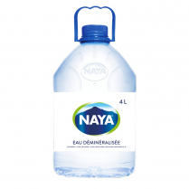 11498   4 litres d'eau déminéralisé Naya