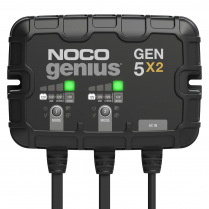 GEN5X2   Genius 12V 5A x 2 Smart On-Board Charger for Pb and Lithium
