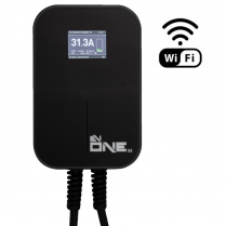 GIC-EVONE-32I-1450   Borne de recharge portable EV ONE 32A avec fiche 14-50P et WiFi