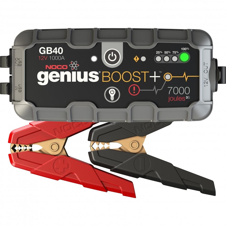 NOCO Boost Plus Jump Starter - LED Work Light - USB Port - 12V