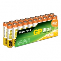 GP24AU-2VS20   AAA Alkaline Battery GP Ultra (Pkg of 20)