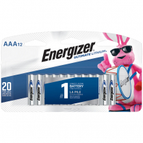 L92SBP12   AAA Lithium Battery Energizer Ultimate Lithium (Pkg of 12)