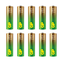 GP15AUETA21-2GNSC10  Pile alcaline AA GP Ultra (paquet de 10)