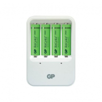 GPPB420USE210-2GBLA4   Charger Ni-MH AA/AAA 4-POS + 4 x AA batteries included