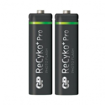 GP270AAHCE-2APCGBLA2   Pile AA Ni-MH 2600mAh rechargeable GP ReCyko Pro (Carte de 2)