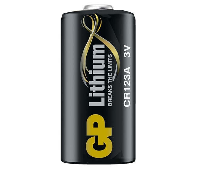 1 Pile lithium CR123A