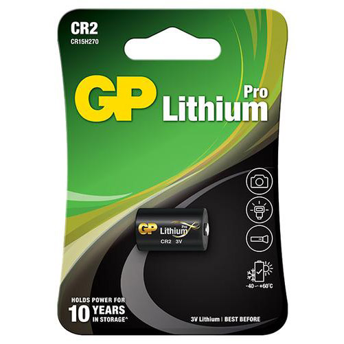 Pile cr2 lithium 3v pour droguerie accessoire