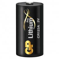 GPCR123AP-2UE1   CR123A 3V Lithium Battery for Photo Camera GP Lithium Pro (Pkg of 1)