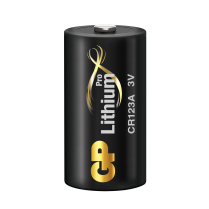 GPCR123AP-2GSBC1   CR123A 3V Lithium Battery for Photo Cameras GP (Pkg of 1)