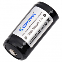 KP18350-900   Pile 18350 Li-Ion 900mAh rechargeable KeepPower