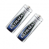 UL14430SL-2P   14430 3.2V LiFePO4 400mAh Rechargeable Battery for Solar Light UltraLast (Pkg of 2)