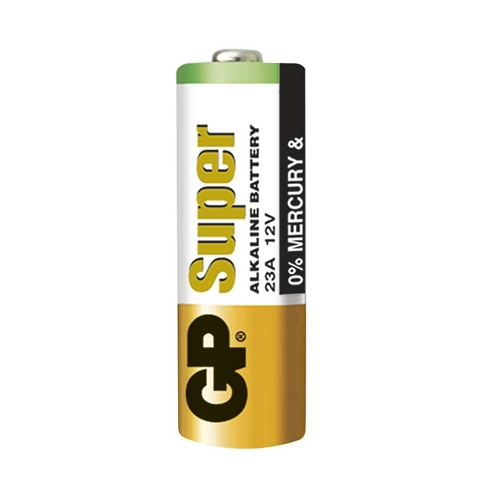 GP 23A: Alkaline battery, cylindrical, 12 V, 38 mAh at reichelt elektronik