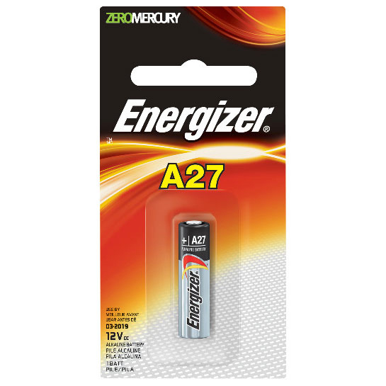 Energizer Pile A27, Pile Alcaline 12V, Lot de 2 : : High-Tech