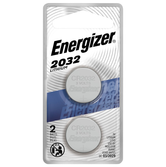 2032BP-2N Pile bouton CR2032 3V lithium Energizer (Carte de 2) Batteries  Expert