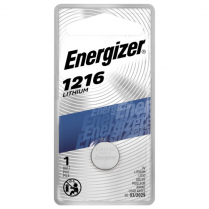 ECR1216BP   CR1216 3V Lithium Coin Cell Energizer (Pkg of 1)