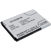 CE-SGI8750   Cell Phone Replacement Battery for Samsung GT-I8750