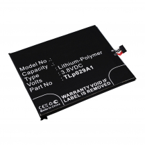 CE-ALOT502   Cell Phone Replacement Battery for Alcatel TLP029A1; OT-5025, Pop 3 5.5