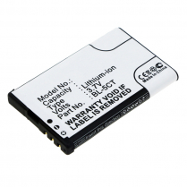 CE-NK5CT   Pile de remplacement pour téléphone mobile Nokia BL-5CT; 5220/5630/6730