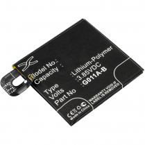 CE-GO11A   Pile de remplacement pour téléphone mobile Google G011A-B; G011A, Pixel 2
